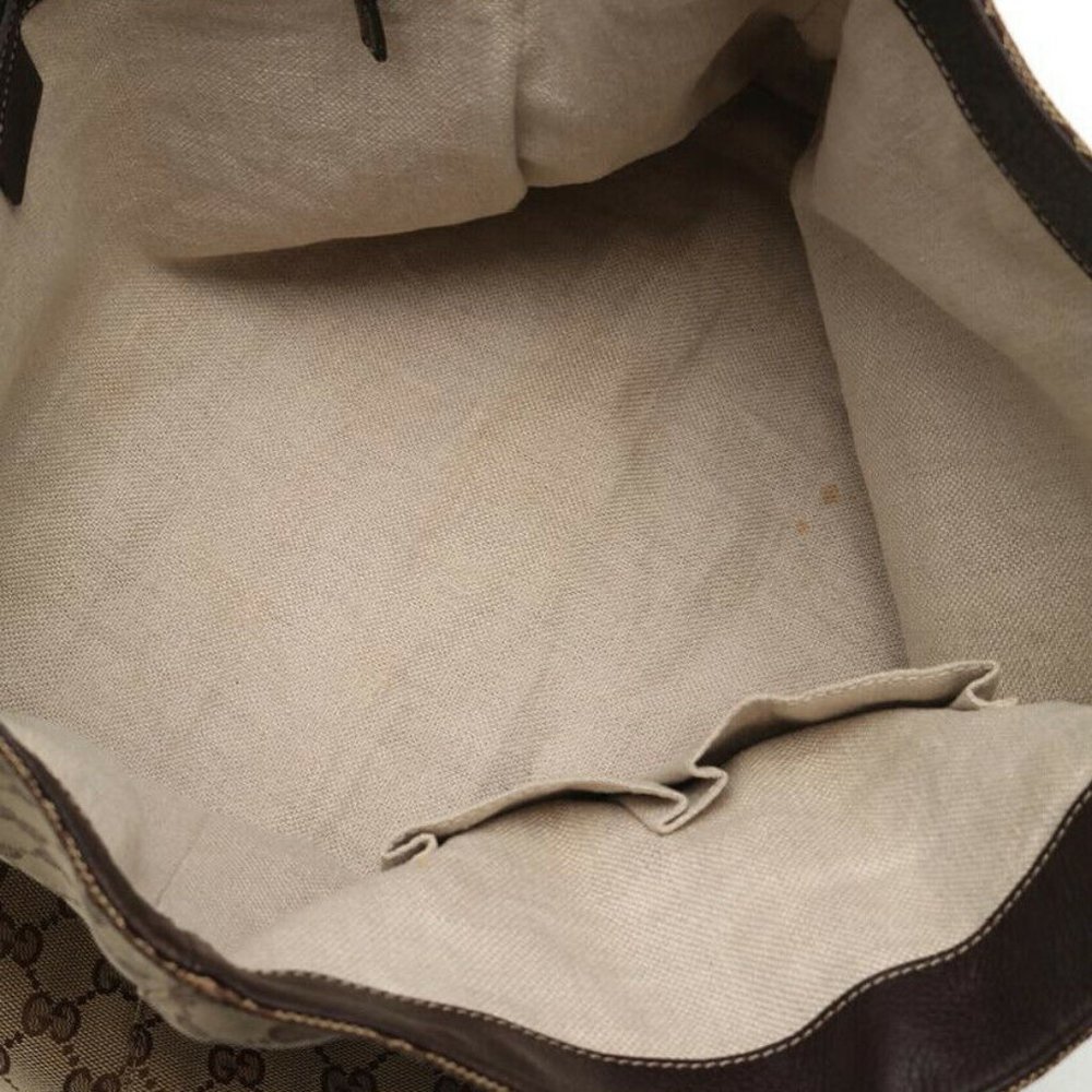 100% Authentic GUCCI GG Canvas Tote Bag - Picture 10 of 13